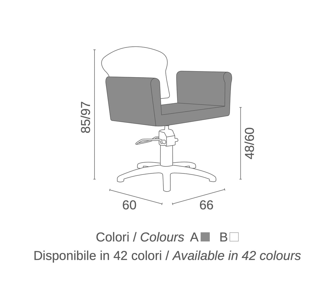 Luca Rossini GIULIETTA Salon chair