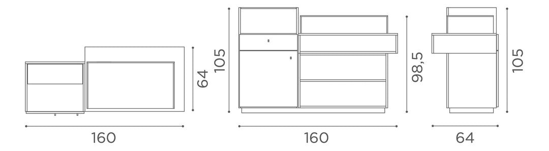 Salon Ambience DISCOVERY 160 cm