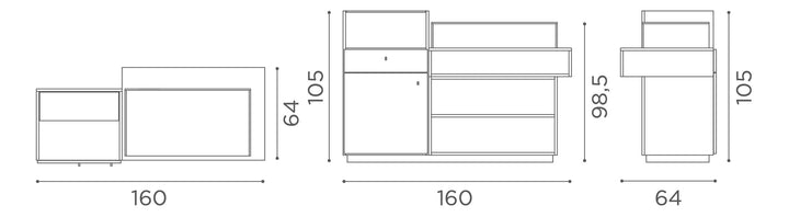 Salon Ambience DISCOVERY 160 cm