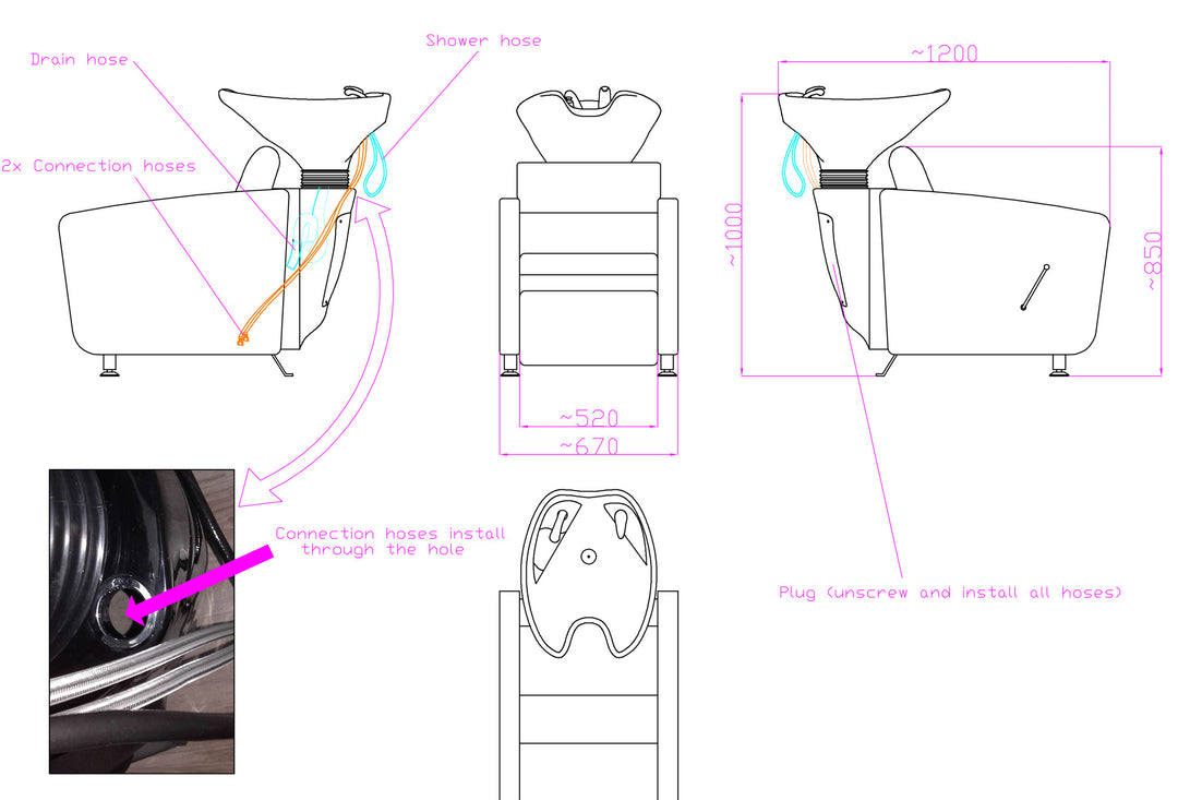 CDE Salondesign Express - Waschanlage Checker