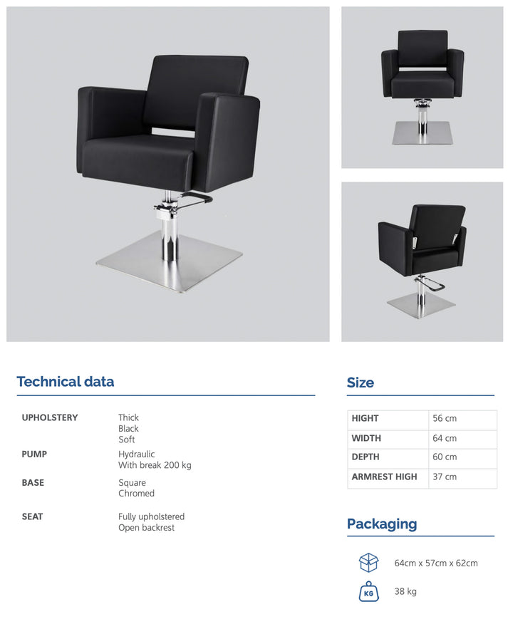 CDE Salondesign Express - Stylingsstoel Time