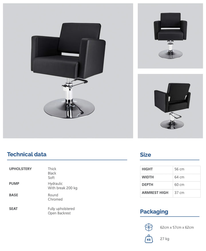 CDE Salondesign Express - Stylingsstoel Time 2