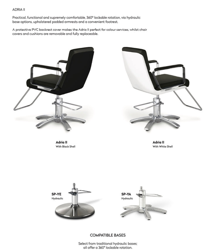 Fauteuil de coiffure Takara Belmont Adria II