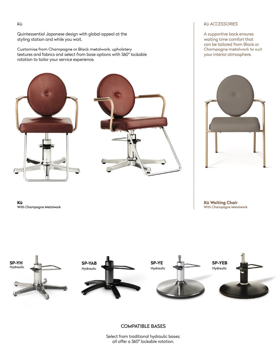 Takara Belmont Friseurstuhl Ku