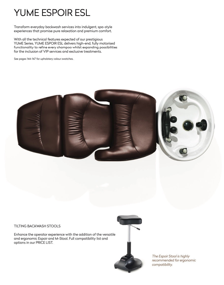 Takara Belmont Fauteuil de lavage Yume Espoir