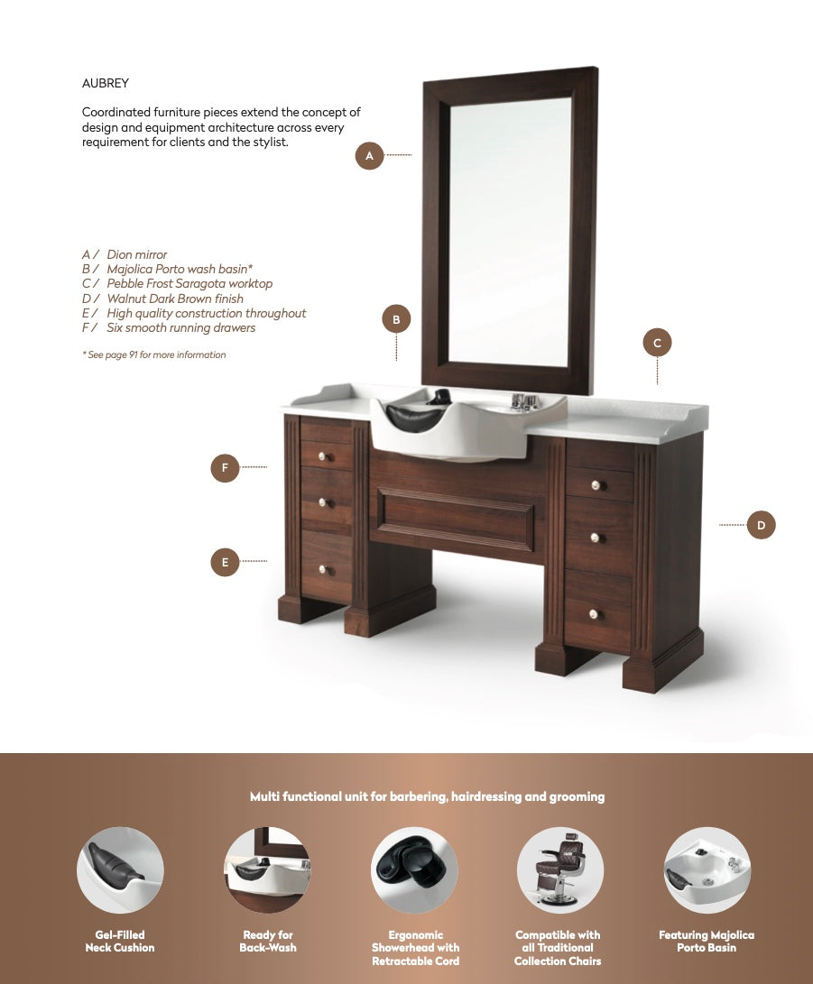 Takara Belmont Barberplatz - Aubrey