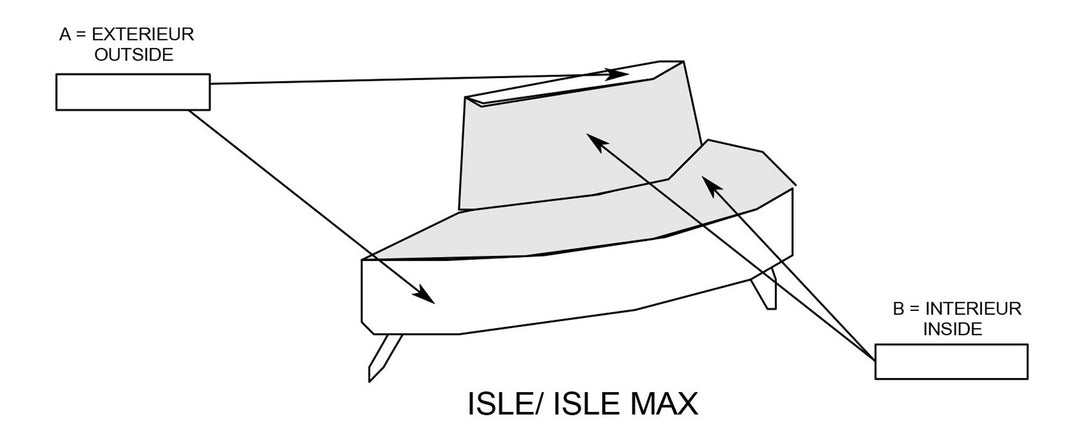 Nelson Mobilier WACHTSTOEL ISLE MAX