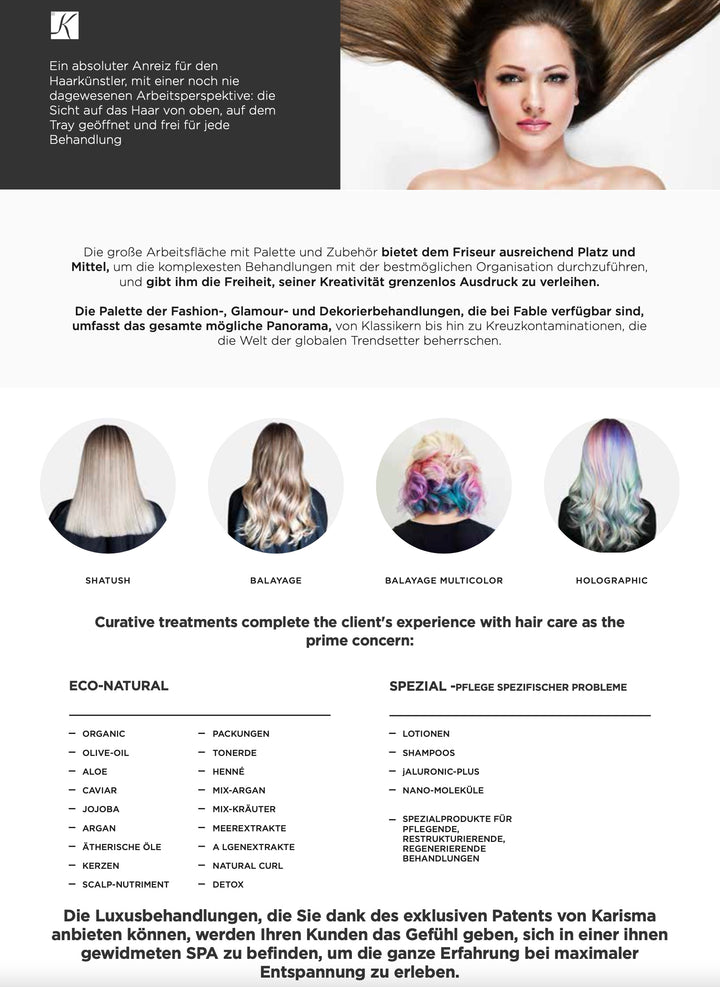 Karsima Fable Waschliege Naturfriseur