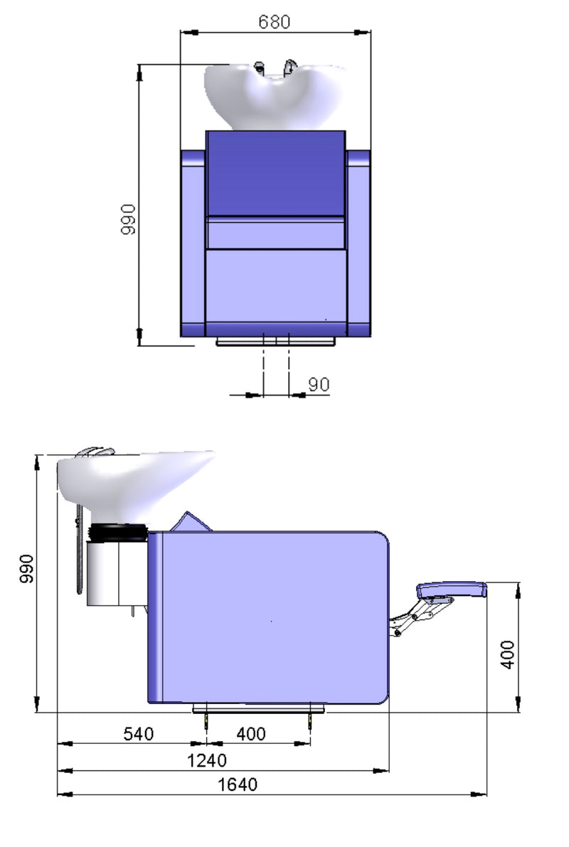 Greiner reverse washing system Cosmolore 2