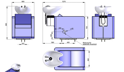 Sistema de lavado inverso Greiner Cosmolore2 - Sistema de 3 unidades