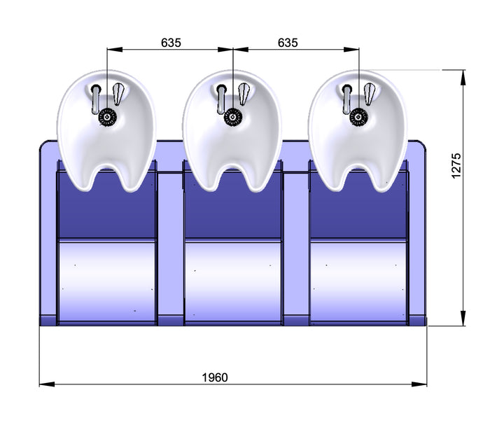 Sistema di lavaggio inverso Greiner Cosmolore2 - sistema a 3 unità