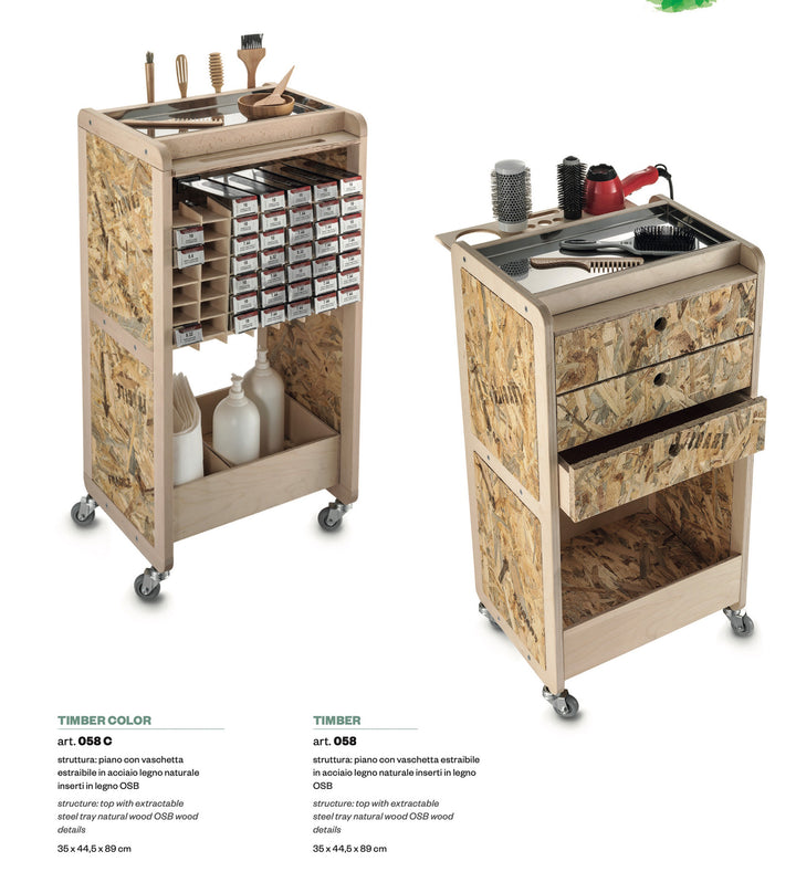 Cărucior de serviciu Artecno TIMBER COLOR