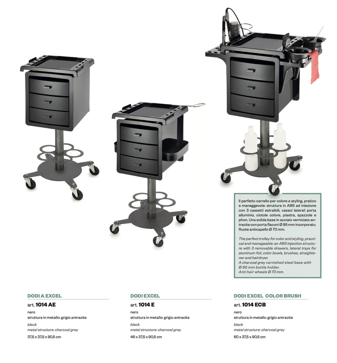 Artecno Beauty trolley DODI A EXCEL