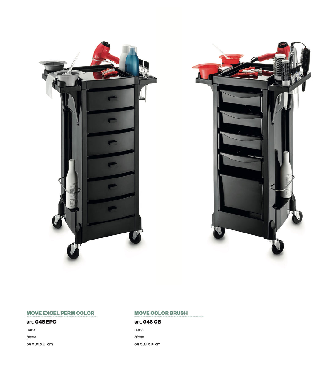 Artecno Beauty trolley MOVE EXCEL PERM COLOR