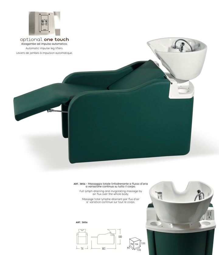 Fauteuil de lavage inversé Vezzosi Urban massage