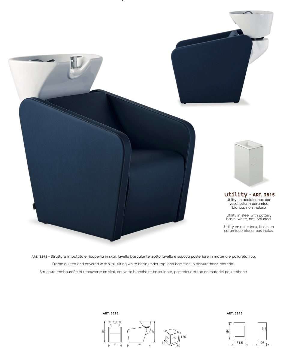 Fauteuil de lavage inversé Vezzosi Dylan