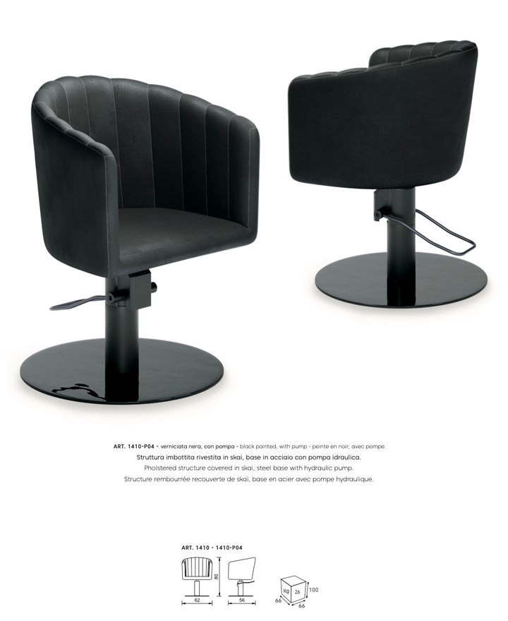 Fauteuil de coiffure Vezzosi P04 Fancy