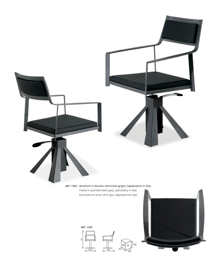 Fauteuil de coiffure Vezzosi Lupe
