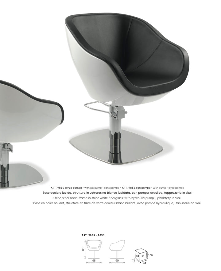 Vezzosi Frisörstuhl 9856