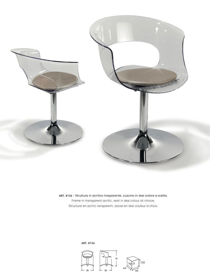 Vezzosi Frisörstuhl Apple