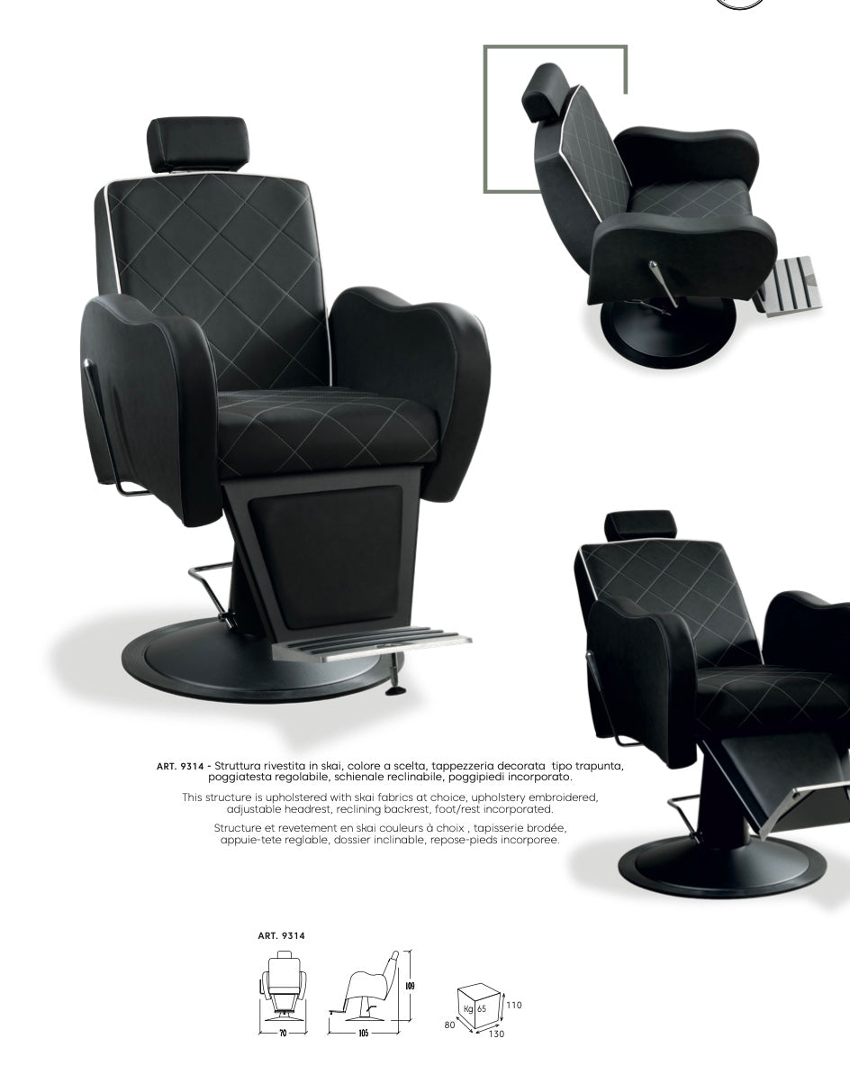 Vezzosi Barberstoel Newton plus