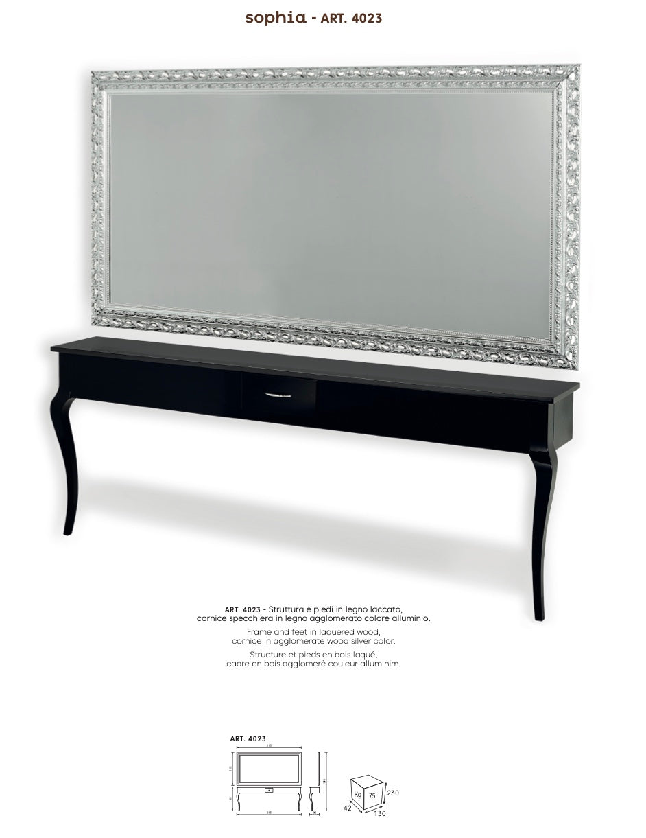 Vezzosi Frisörspiegel Sophia