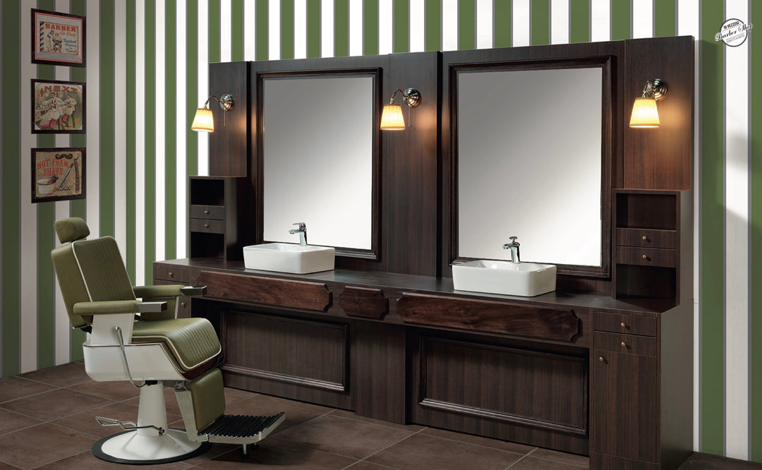 Miroir de coiffeur Vezzosi  Barber Retro 2.0