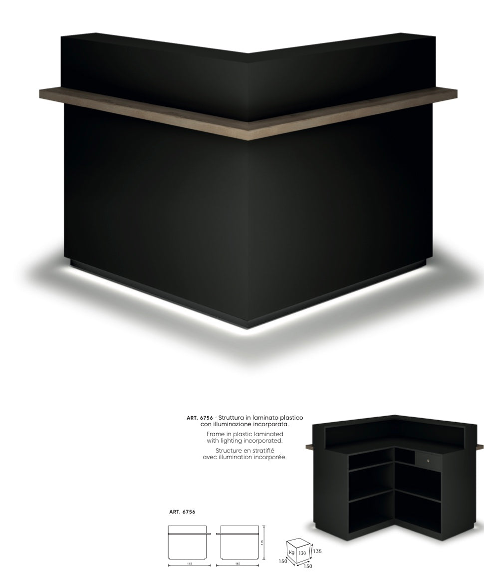 Vezzosi Recepție Corner desk