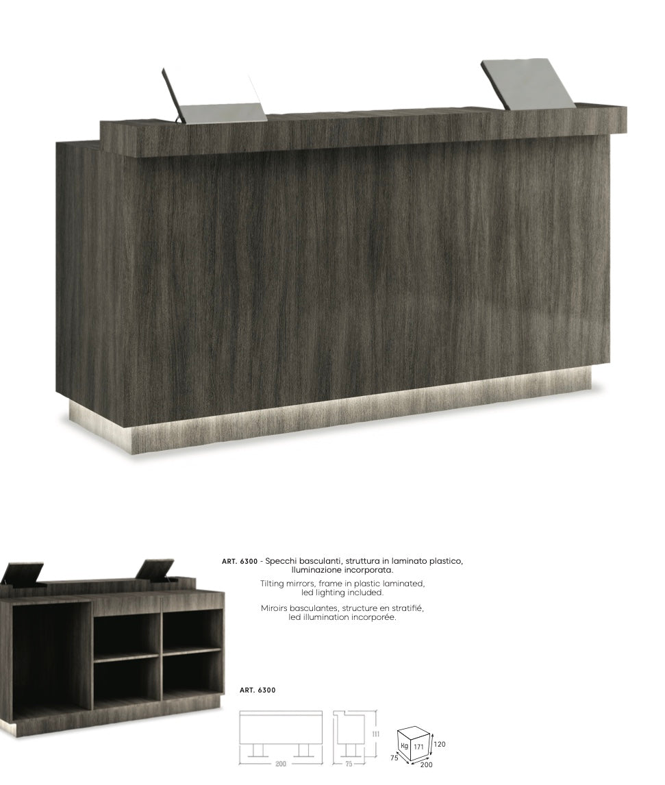 Vezzosi Cassa reception Colour desk