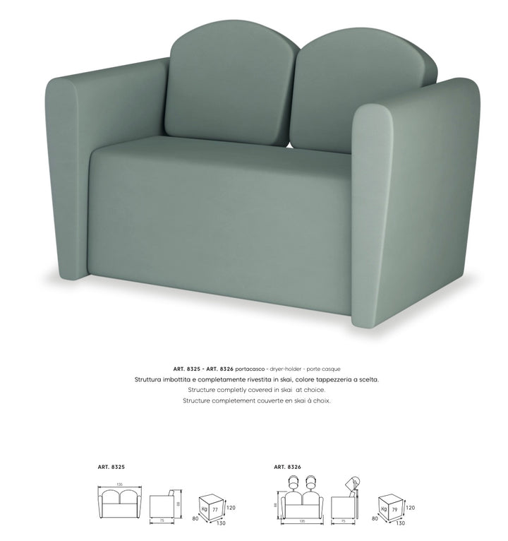 Vezzosi مقعد الانتظار Royal sofa waiting