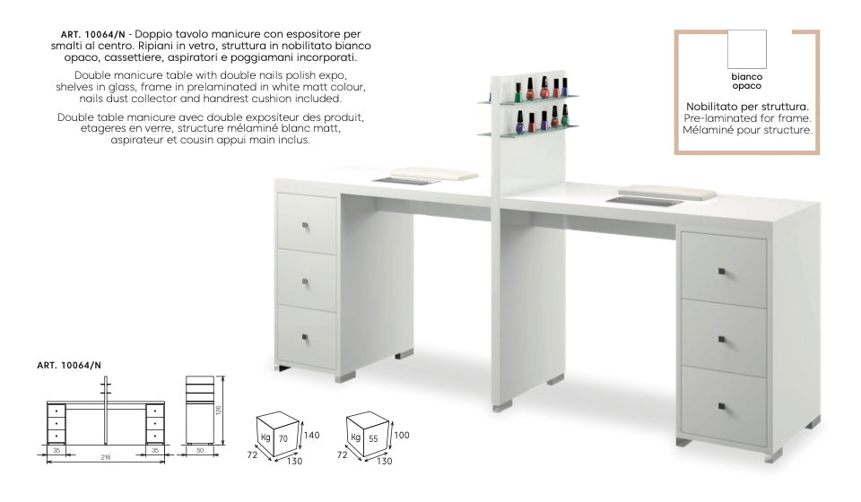 Vezzoni Nageltische Grace double