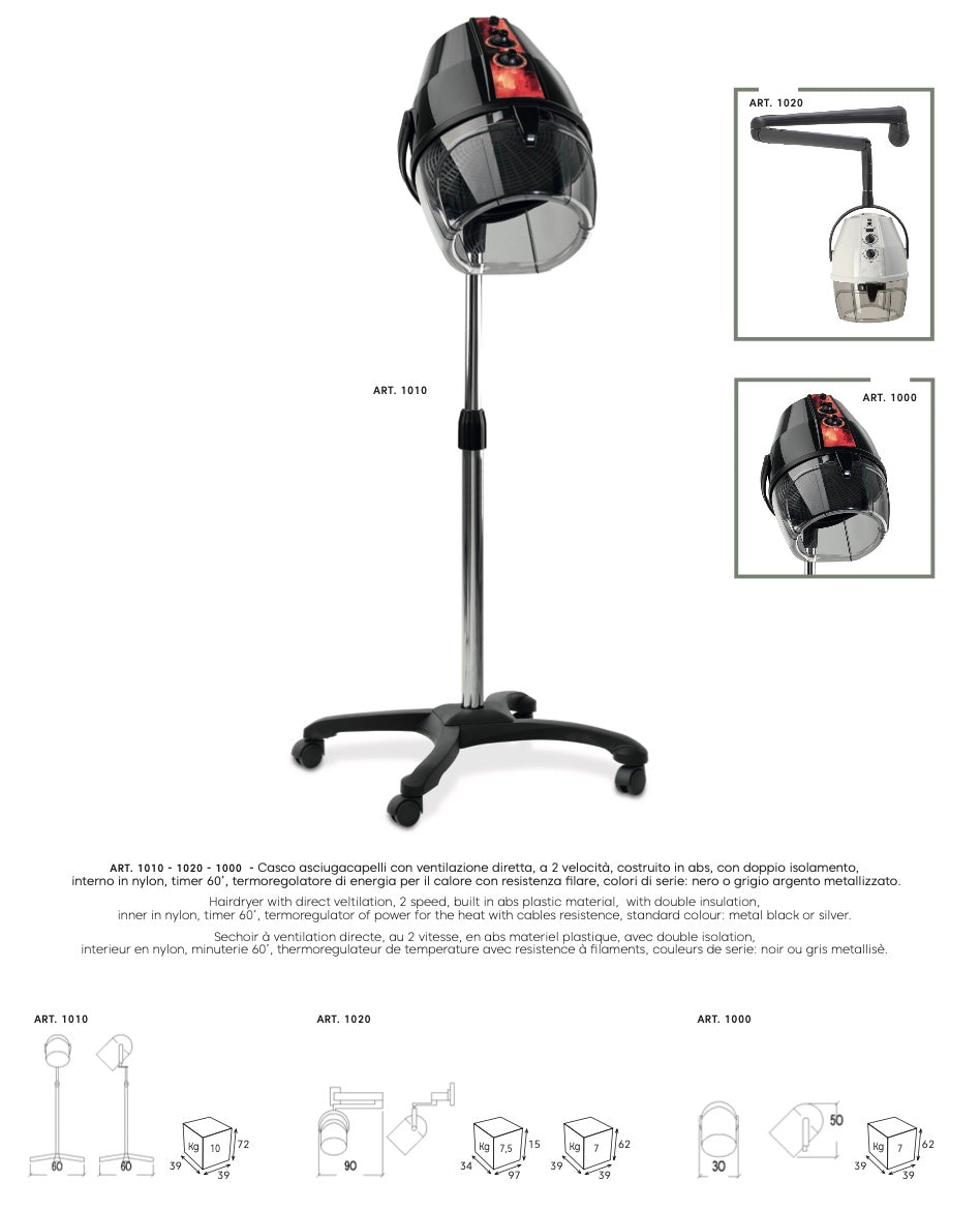 Casque de séchage Vezzoni 1020