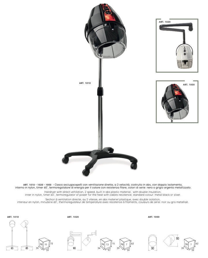 Casque de séchage Vezzoni 1020