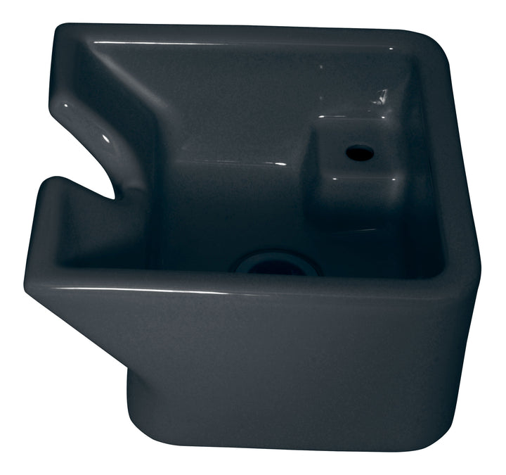 Nelson Mobilier ACCESSOIRES FAUTEUIL DE LAVAGE CUVETTE CARREE NOIRE
