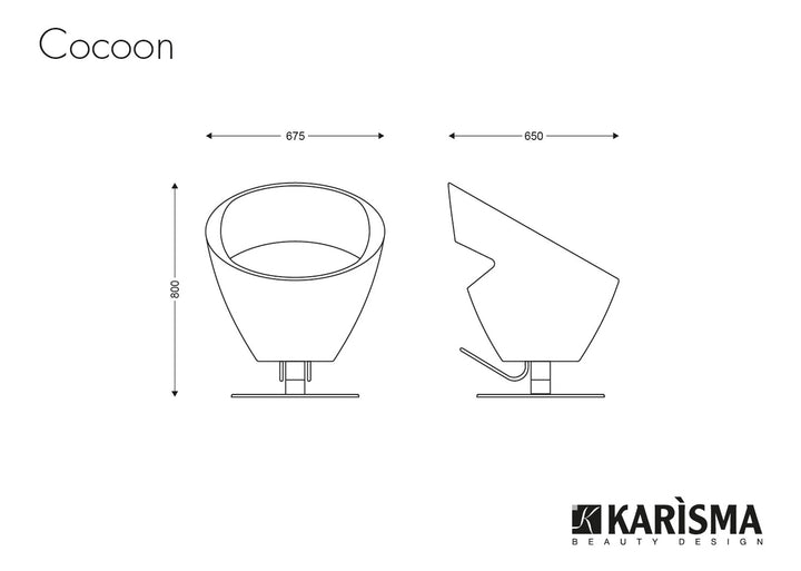 Karisma Friseurstuhl COCOON