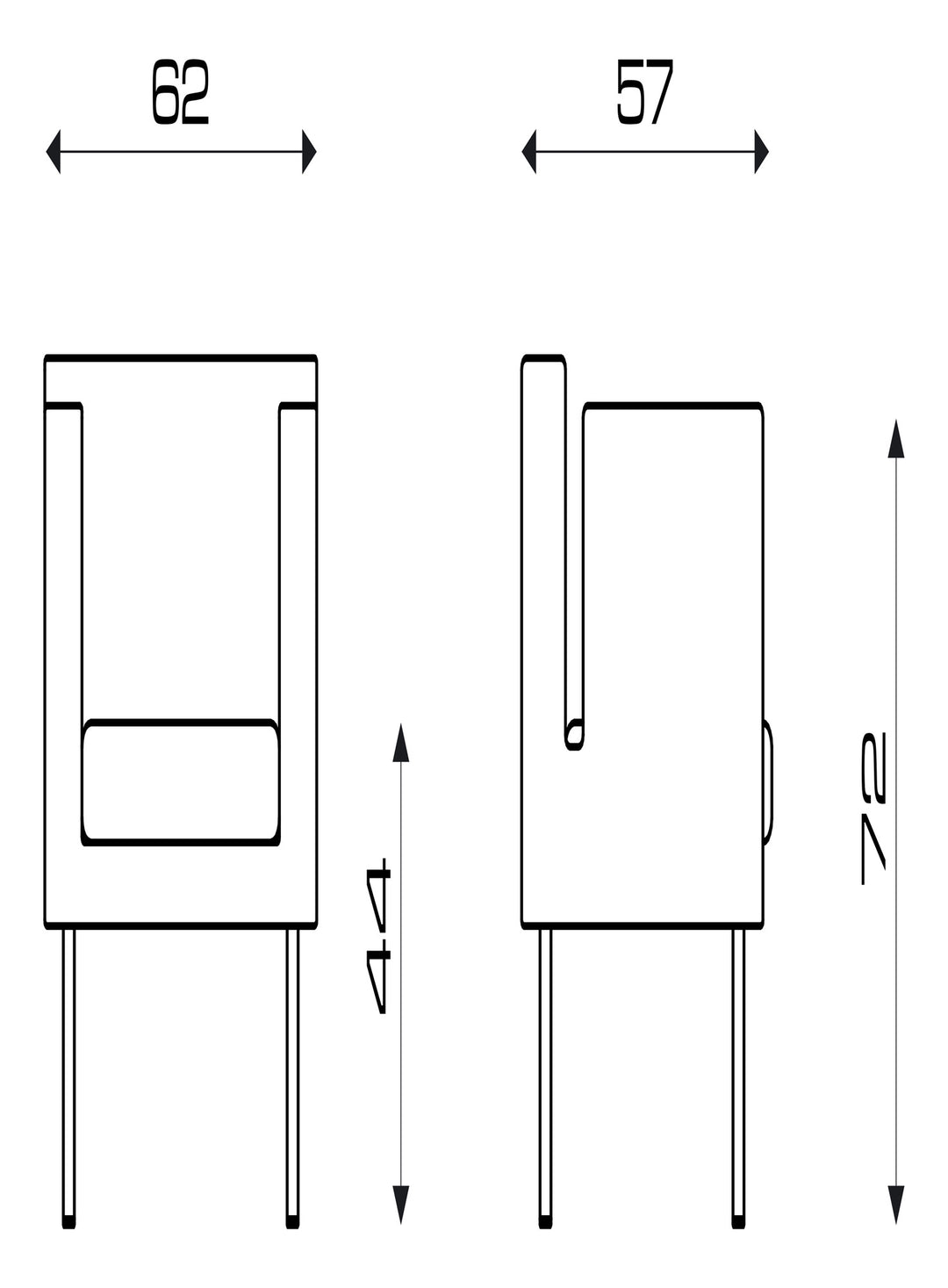 Pietranera COMFORT EINZEL WARTESESSEL