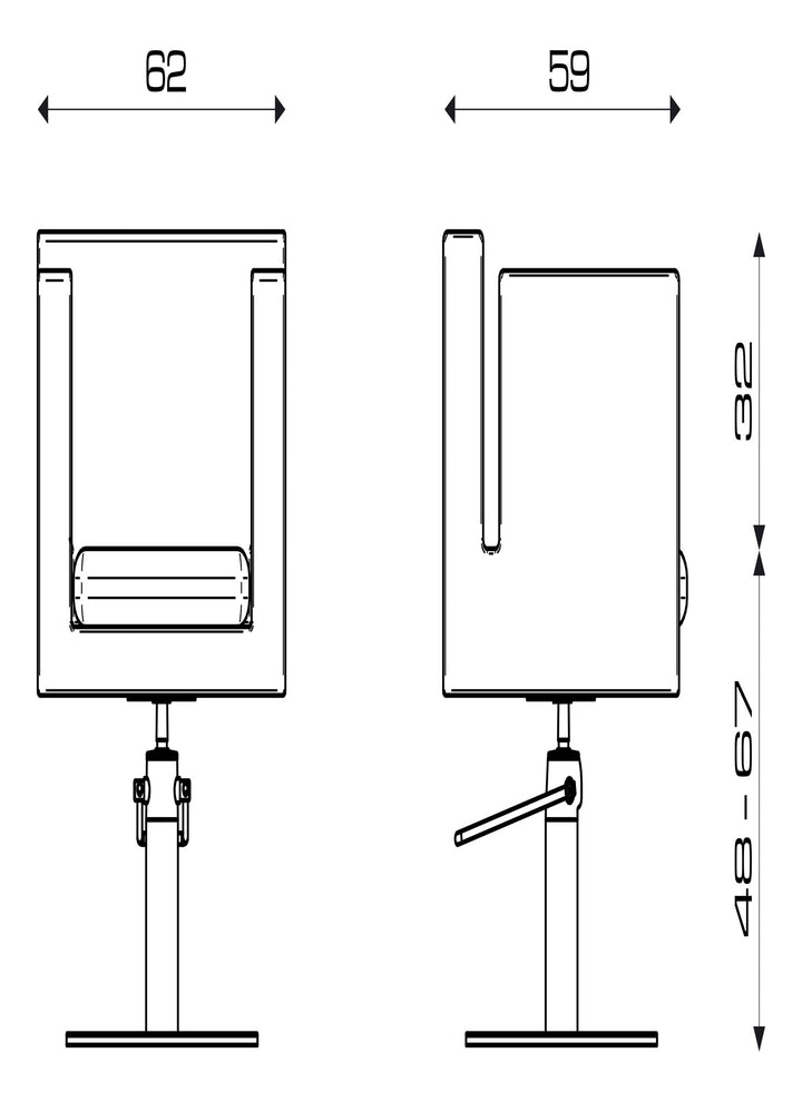 Pietranera Friseurstuhl COMFORT