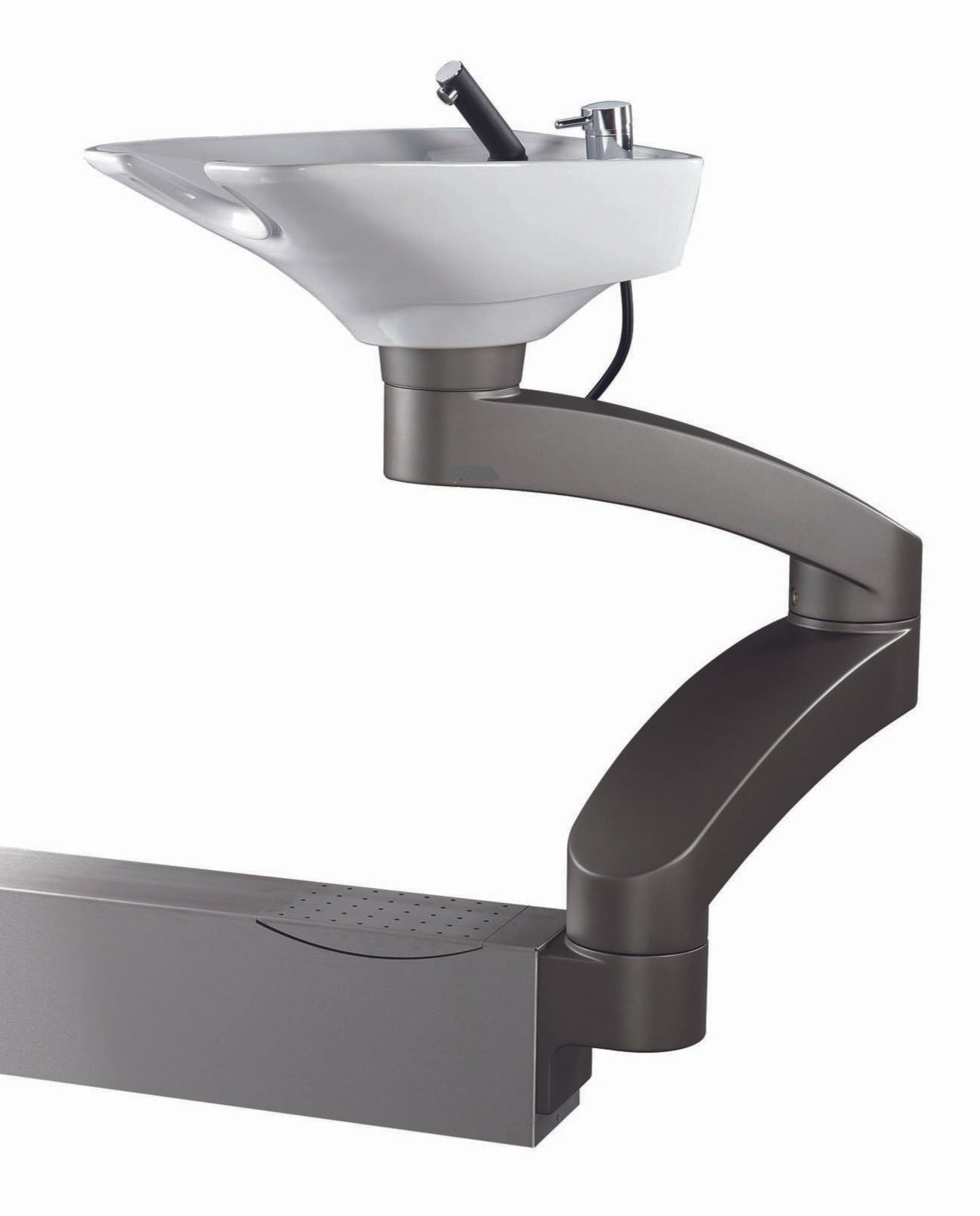 Salondesign24 Depot Duo  - Wandanschluss Schwenkarmsäule