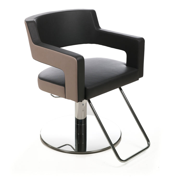 GammaStore Sillón de peluquería CREUSA  BASE ROTO BLACK COLOR