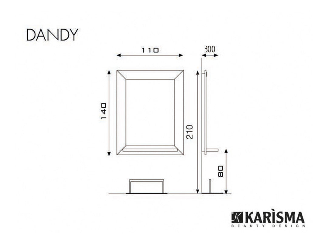 Karisma Makyaj Aynası DANDY HOLZDEKOR