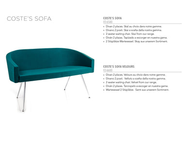 Nelson Mobilier WARTESESSEL COSTE'S SOFA