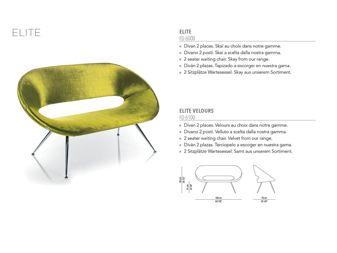 Nelson Mobilier SCAUN DE AȘTEPTARE ELITE