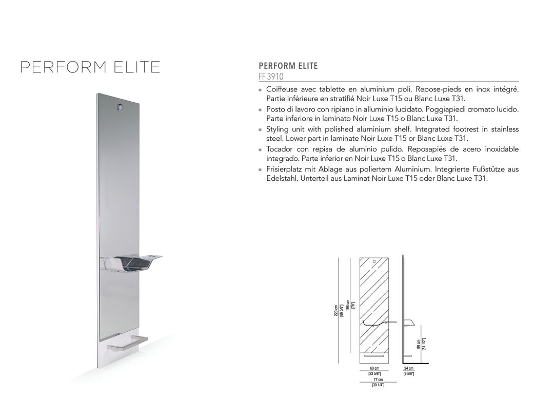 Nelson Mobilier PERFORM ELITE STYLING STATION