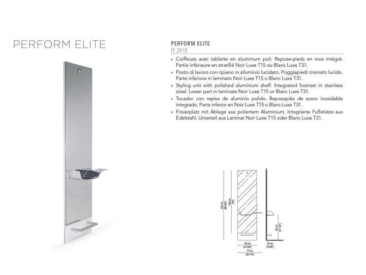 Nelson Mobilier PERFORM ELITE STYLING STATION
