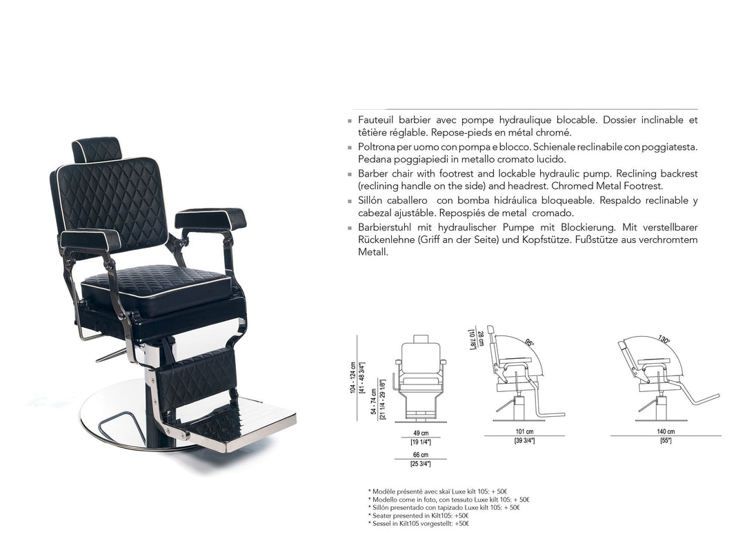 Salondesign24 PÁNSKÉ KŘESLO Bobby