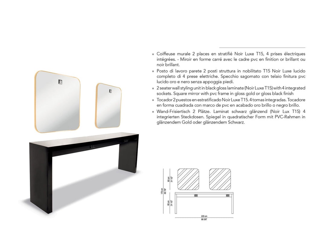Salondesign24 FRISIERPLATZ Duplex