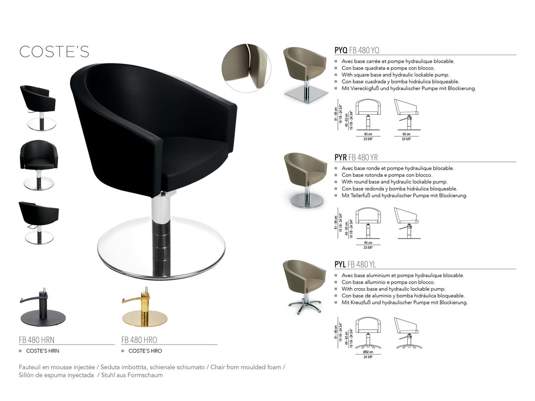 Nelson Mobilier Salon chair COSTE&