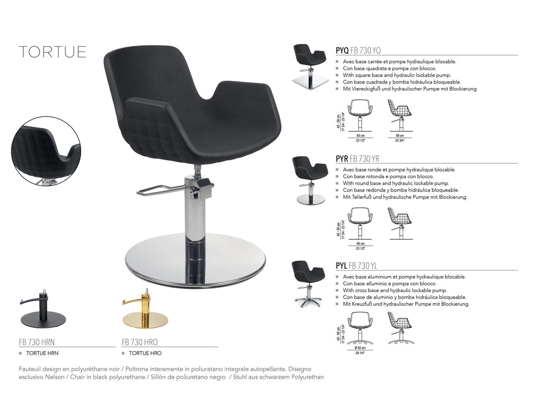 Nelson Mobilier Salon chair TORTUE PYR