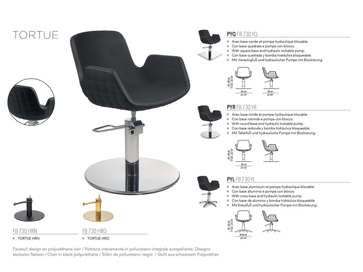 Nelson Mobilier Salon chair TORTUE PYR