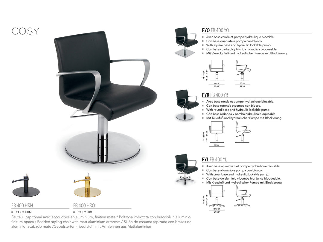Nelson Mobilier Salon chair COSY PYL